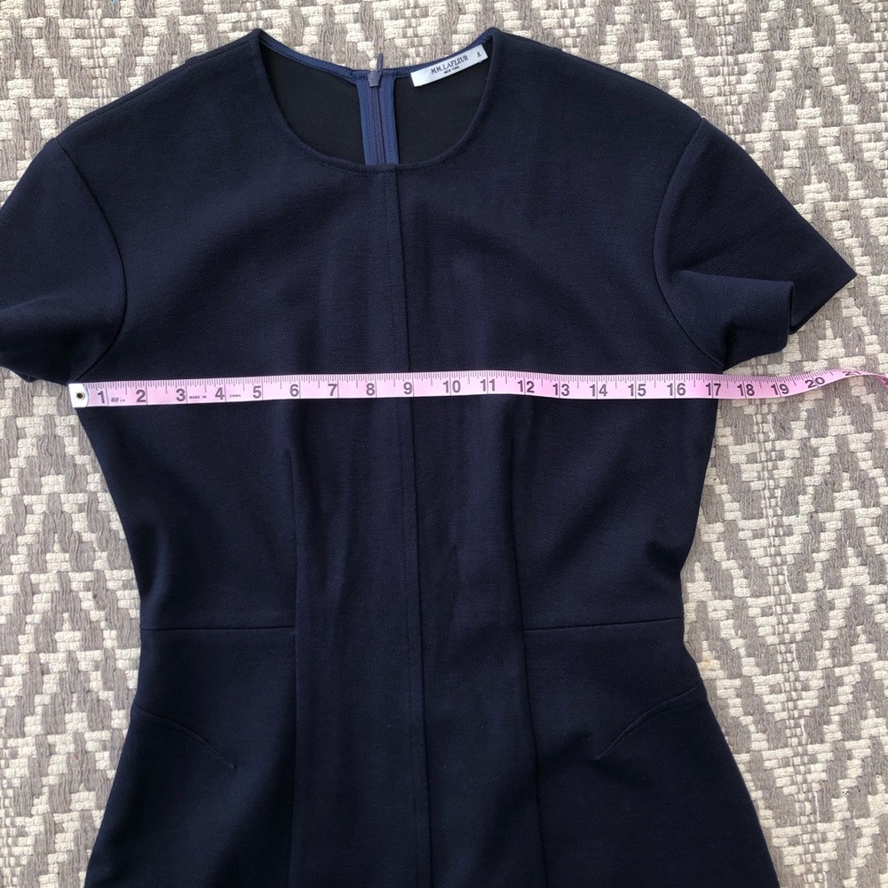 MM. Lafleur the Coretta textured ponte dress size 6 - Picture 5 of 14